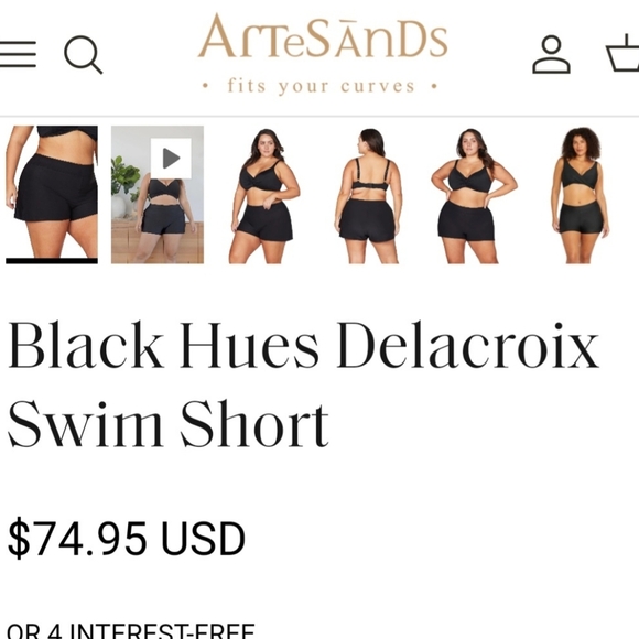 Artesands Delacroix Swim Shorts (SS1) - Picture 3 of 7